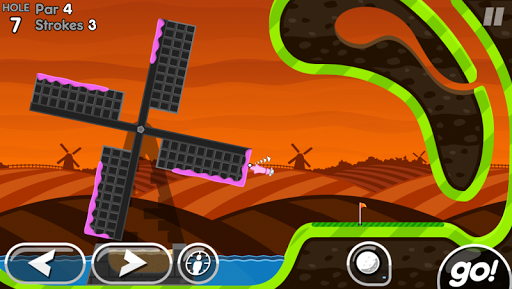 Super Stickman Golf 2 - Gameplay image of android game