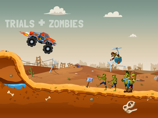 Zombie Road Trip Trials - عکس بازی موبایلی اندروید