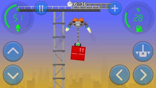 Rocket Crane - Gameplay image of android game