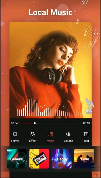Music Video Maker - Image screenshot of android app