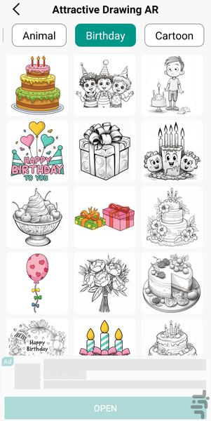 آموزش نقاشی _ طراحی جذاب نقاشی🔰 - عکس برنامه موبایلی اندروید