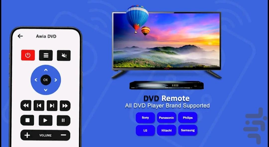 DVD Remote Control - Image screenshot of android app