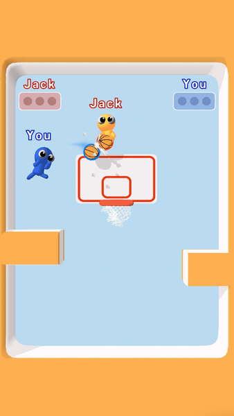 Basket Battle - Gameplay image of android game