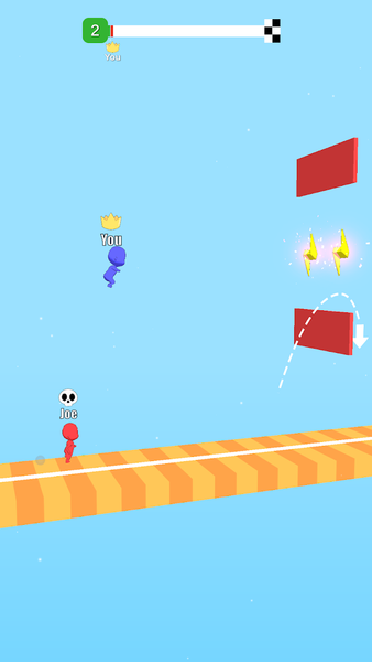 Merge Run - Gameplay image of android game