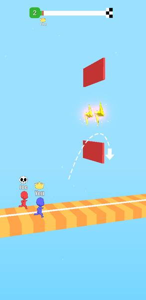 Merge Run - Gameplay image of android game