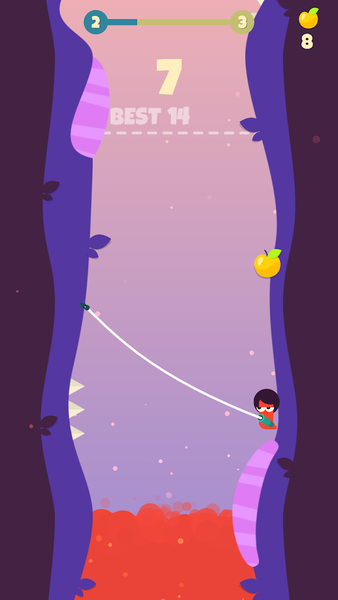 Worm UP! - Gameplay image of android game