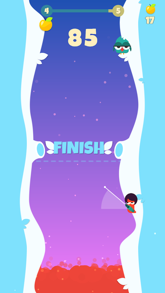 Worm UP! - Gameplay image of android game