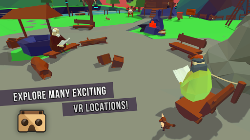 Trail World VR Virtual Reality - Gameplay image of android game