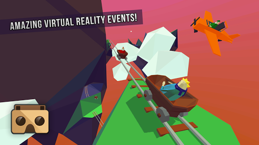 Trail World VR Virtual Reality - Gameplay image of android game