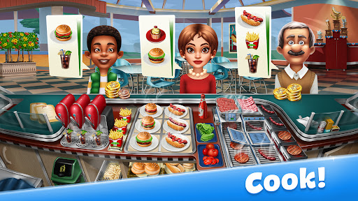 Cooking Fever: Restaurant Game - Gameplay image of android game