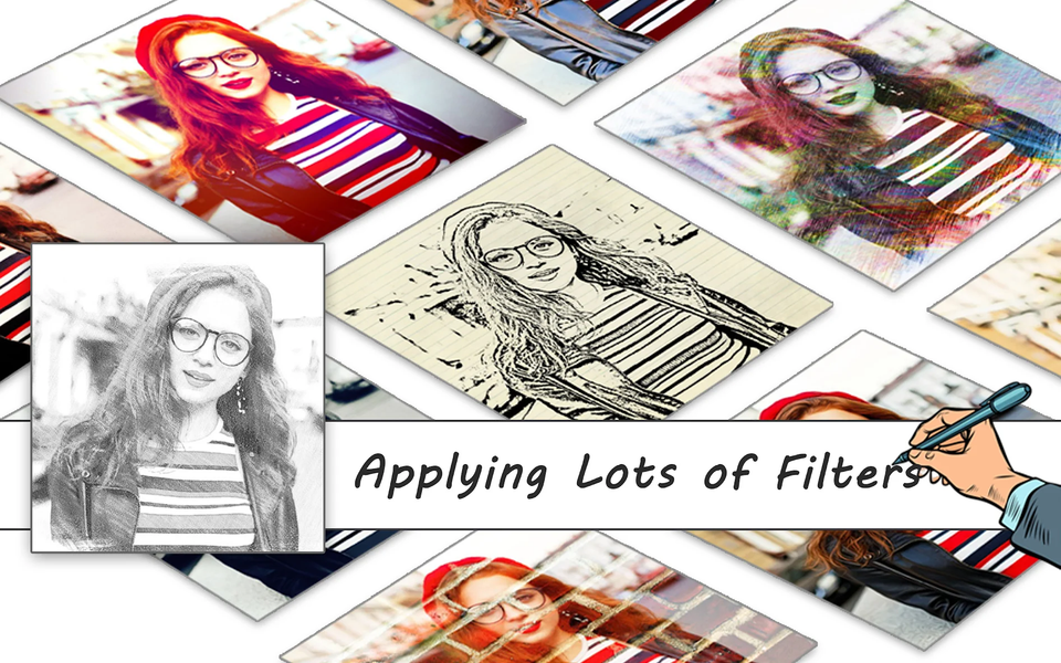 Photo Sketch -Sketch Drawing - عکس برنامه موبایلی اندروید