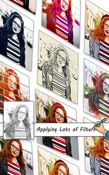 Photo Sketch -Sketch Drawing - عکس برنامه موبایلی اندروید