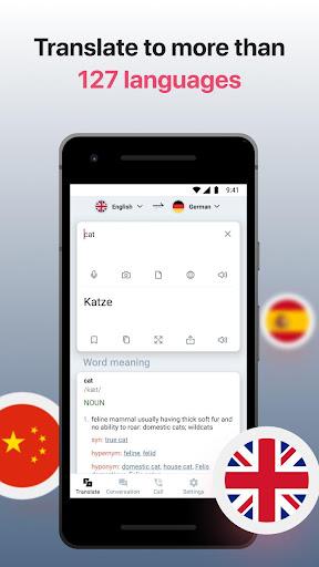 Lingvanex Translate Text Voice - Image screenshot of android app