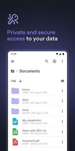 NordLocker Cloud Storage Space - Image screenshot of android app