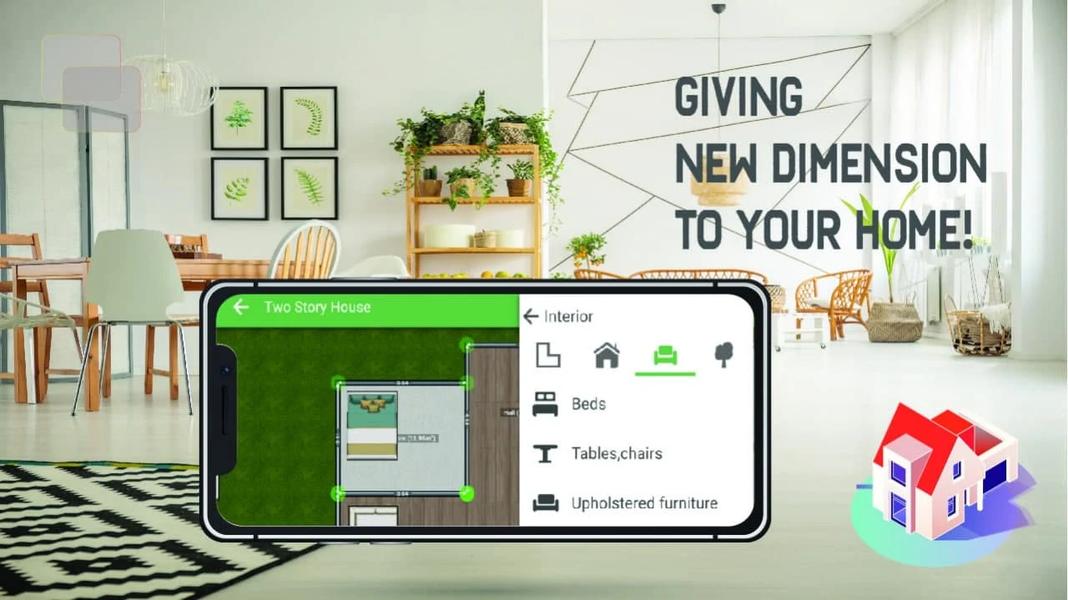 Home Designer 3D: Room Plan - عکس برنامه موبایلی اندروید