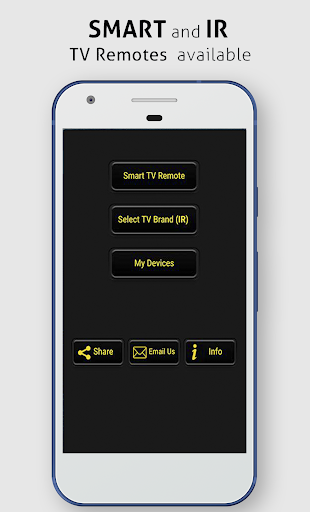 Smart TV Remote Control - Image screenshot of android app