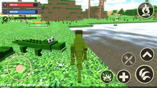 Allosaurus Craft Simulator - Image screenshot of android app