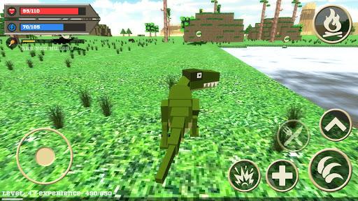 Allosaurus Craft Simulator - Image screenshot of android app