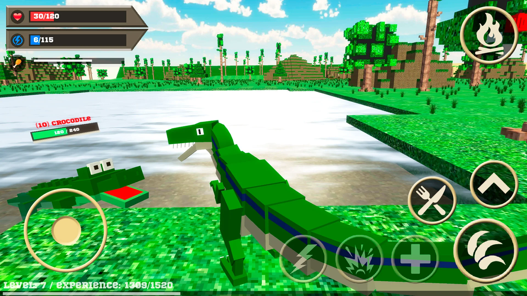 Velociraptor Jurassic Simulato - عکس بازی موبایلی اندروید