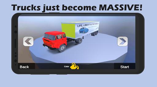 Real Truck Parking Rivals: 3D Graphics - Gameplay image of android game