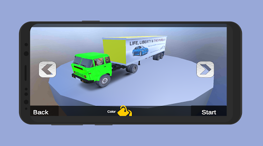 Real Truck Parking Rivals: 3D Graphics - Gameplay image of android game