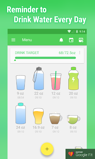 Water Drink Reminder - عکس برنامه موبایلی اندروید