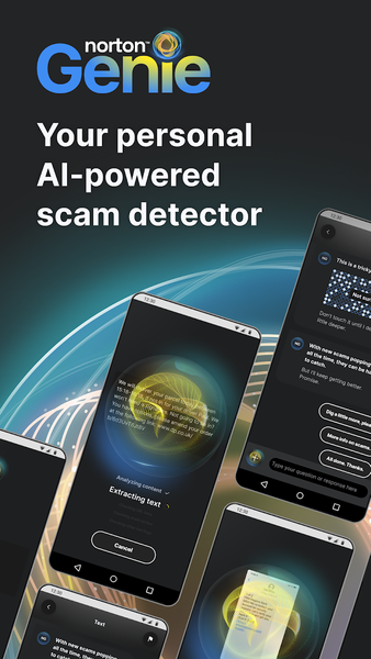 Norton Genie: AI Scam Detector - Image screenshot of android app