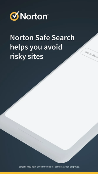 Norton Safe Search - Image screenshot of android app