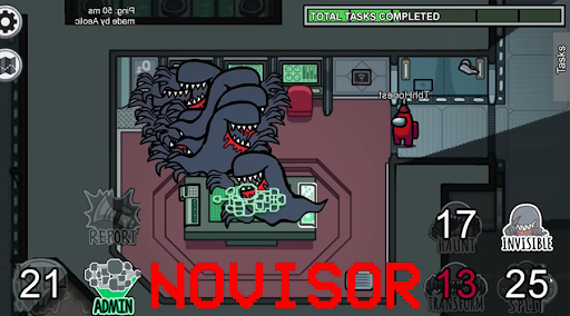 Among Us Novisor Mod Role - عکس برنامه موبایلی اندروید