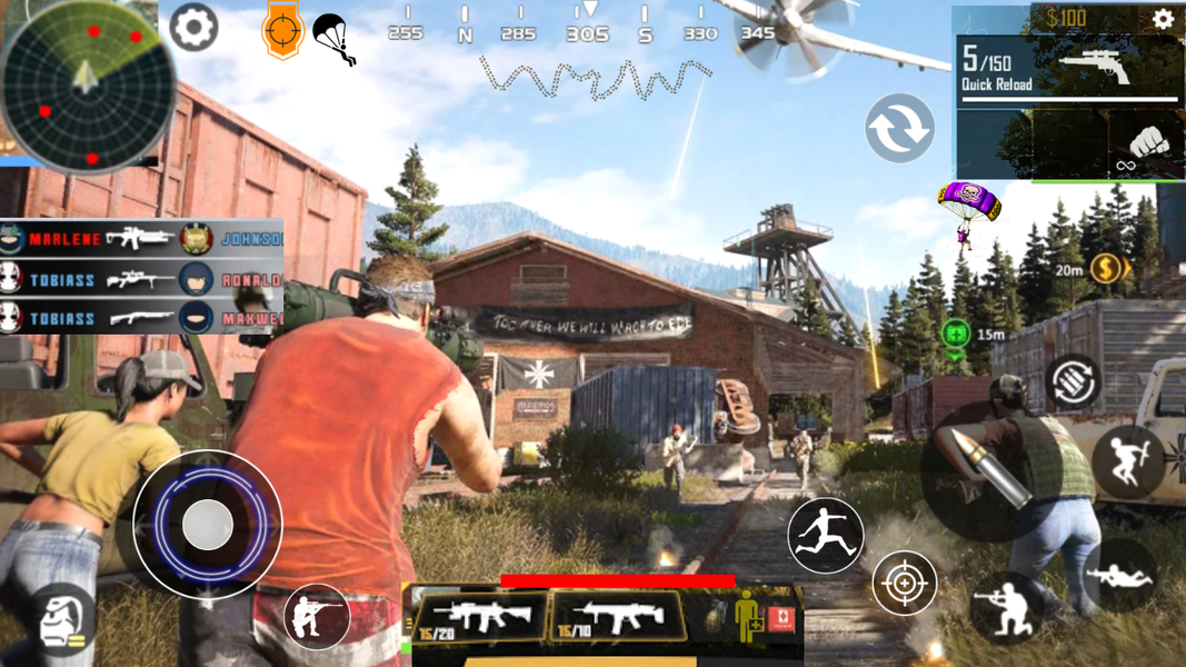 Offline Clash Squad Shooter ۳D - عکس بازی موبایلی اندروید