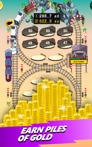 Train Merger: Idle Rail Tycoon - عکس بازی موبایلی اندروید