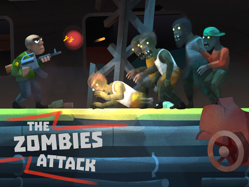 Don Zombie: Guns and Gore - Gameplay image of android game