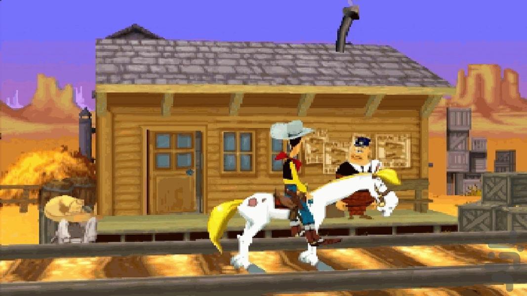 لوک خوش شانس پلی استیشن 1 - Gameplay image of android game