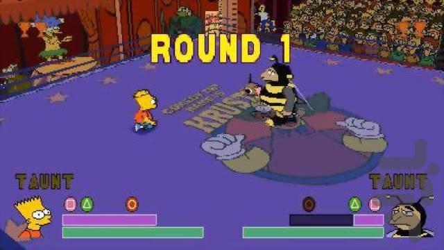 Simpsons Wrestling - Gameplay image of android game