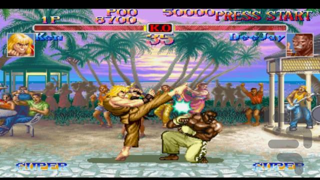 Street Fighter Collection - Gameplay image of android game