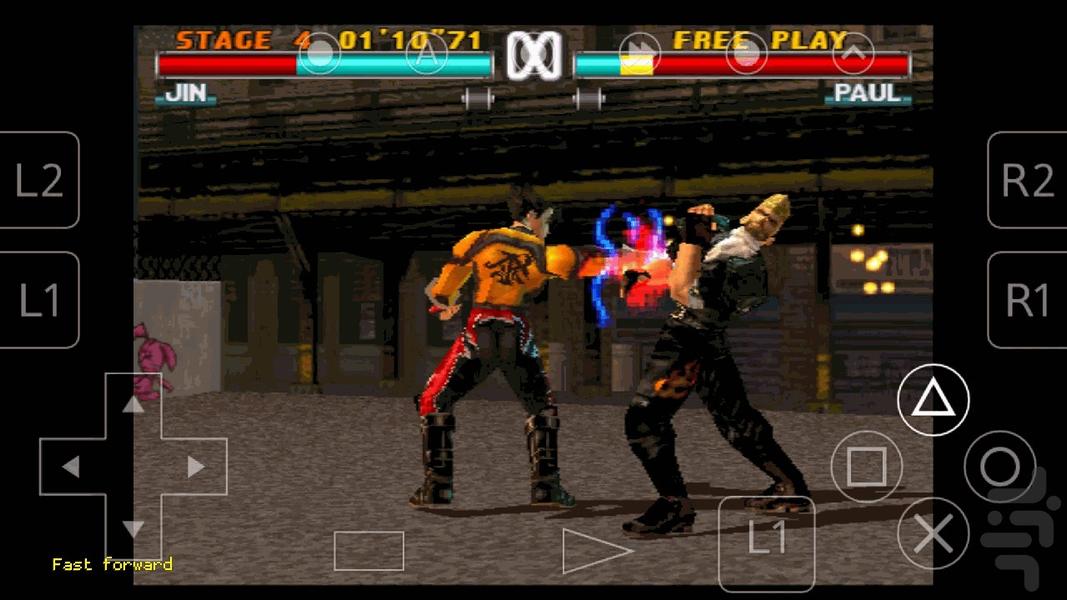 Tekken 3 PlaySation 1 - Gameplay image of android game
