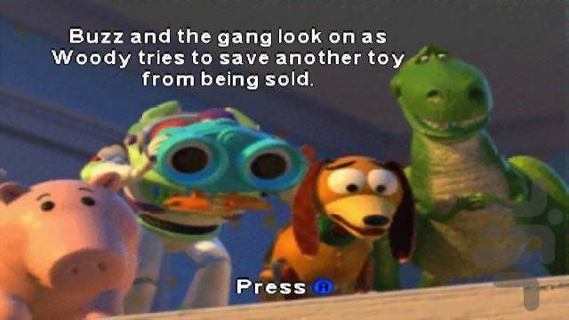 Toy Story 2 - Buzz Lightyear to the - Gameplay image of android game