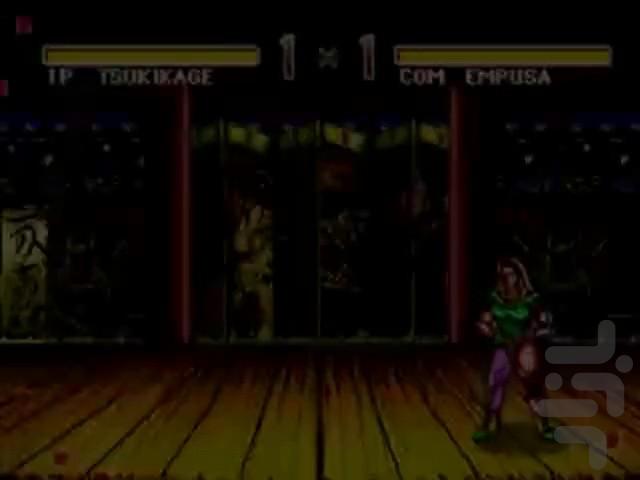 مشت سوزان - مهاجم زور - Gameplay image of android game