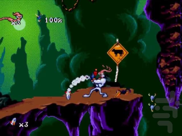 Earthworm Jim - Special Edition - Gameplay image of android game