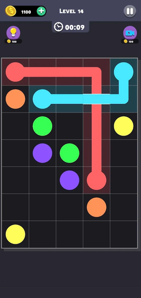 Same Color: Connect the Dots - Gameplay image of android game