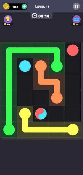 Same Color: Connect the Dots - Gameplay image of android game