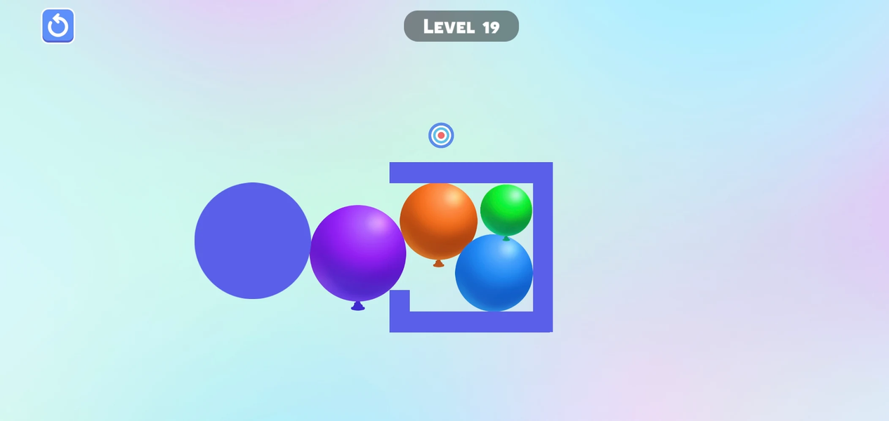 Blast Them All: Balloon Puzzle - Gameplay image of android game