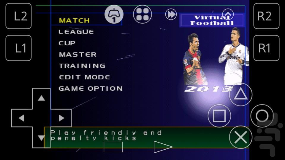 PES 2013 Play Station 1 - Gameplay image of android game