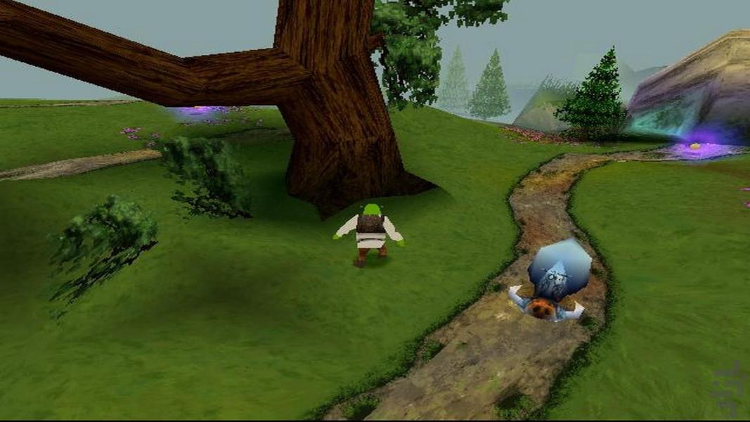 Shrek: Treasure Hunt PlayStation 1 - Gameplay image of android game