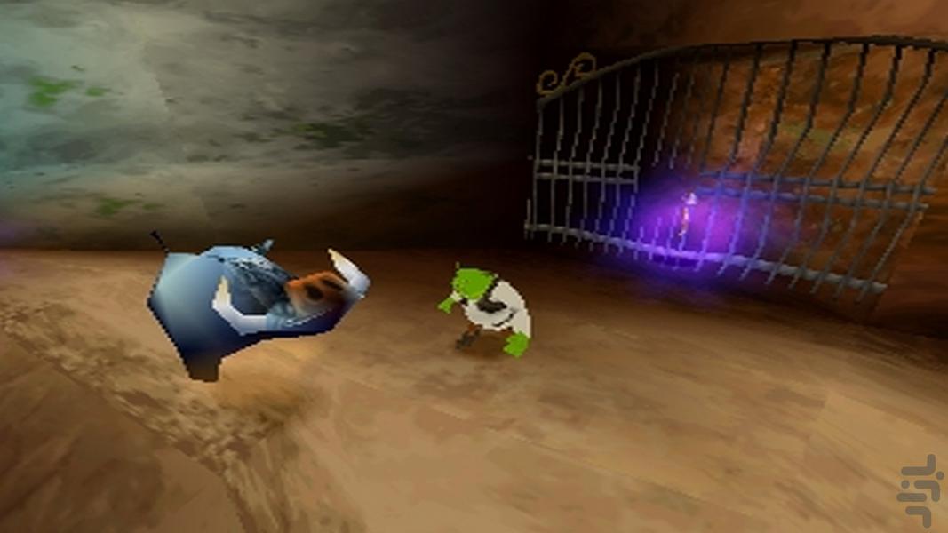 Shrek: Treasure Hunt PlayStation 1 - Gameplay image of android game