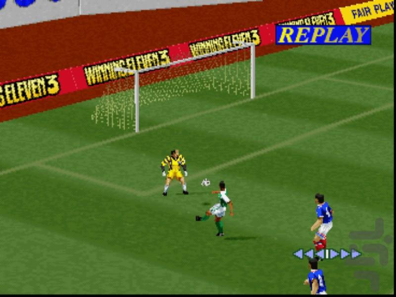 فوتبال 98(صدا دار) پلی استیشن 1 - Gameplay image of android game