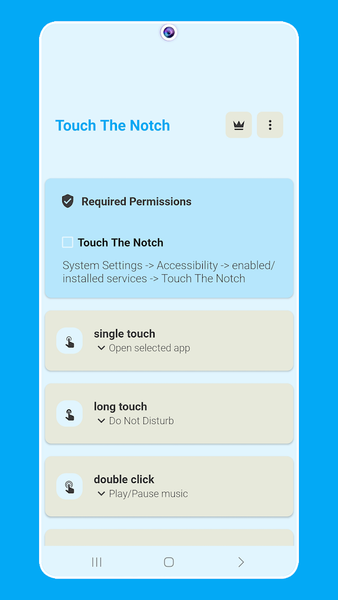 Touch The Notch - عکس برنامه موبایلی اندروید