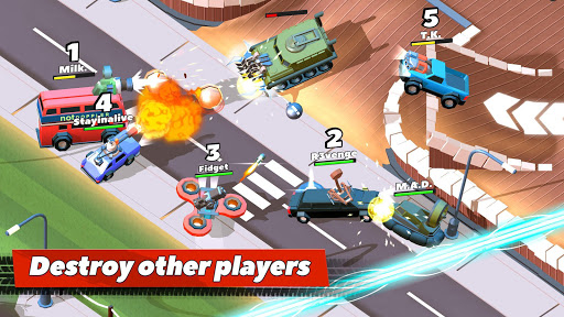 Crash of Cars - Gameplay image of android game