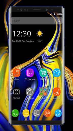 Colorful Note 9 Theme - Image screenshot of android app