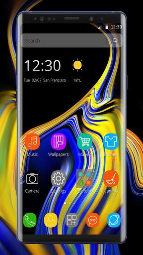 Colorful Note 9 Theme - عکس برنامه موبایلی اندروید
